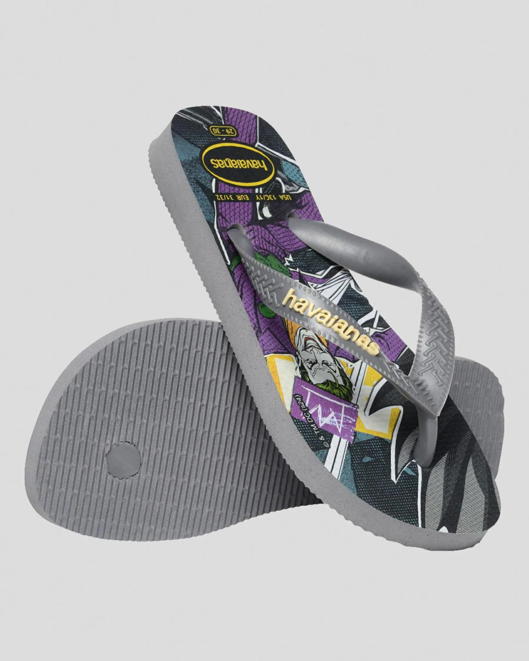 Flip Flops & Sandals*Havaianas Kids' Top Thongs Steel Grey