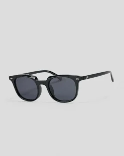 Sunglasses*Le Specs Le Resolu Polarised Sunglasses Black/ Smoke Mono