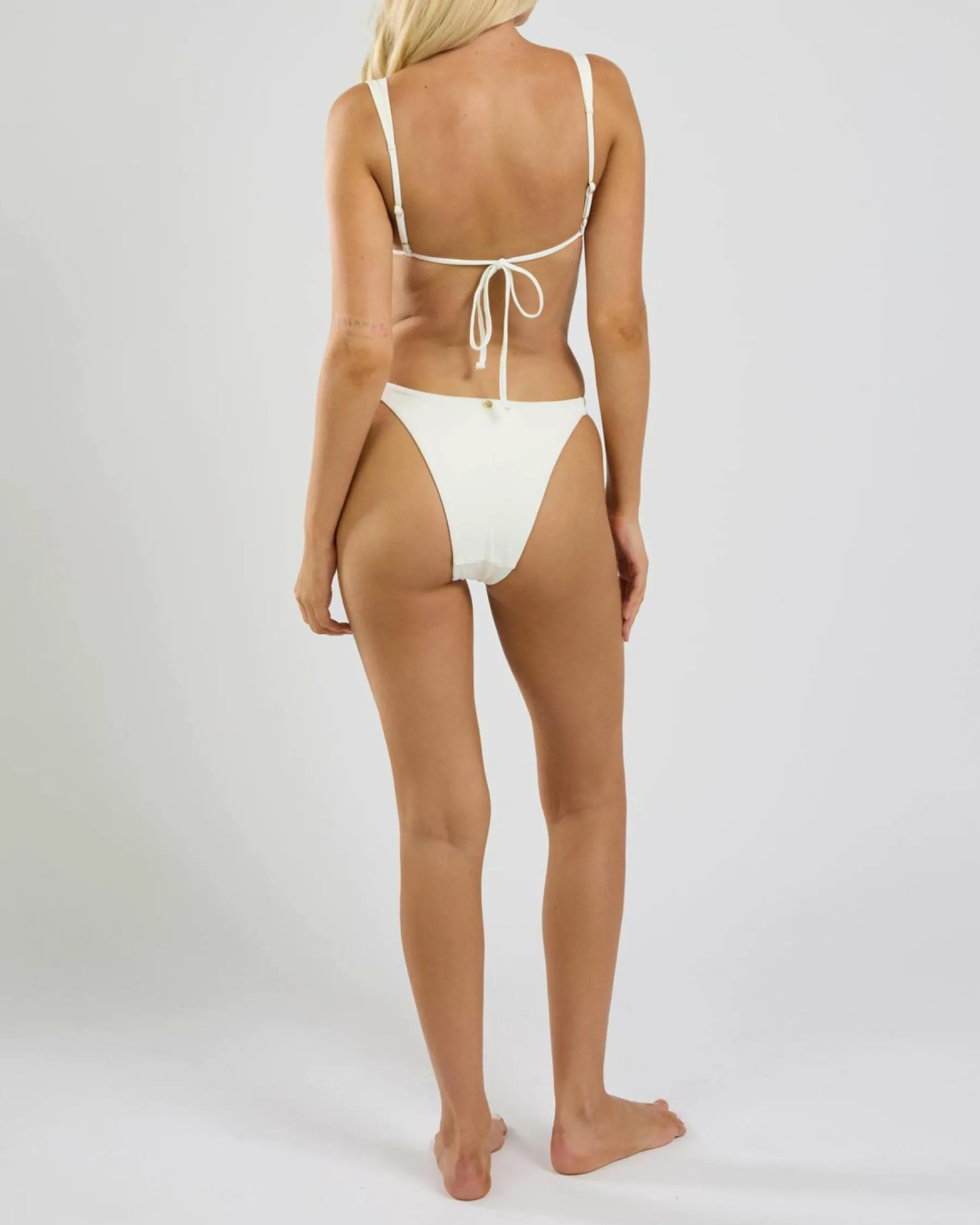Bikinis*Kaiami Lela Cheeky Bikini Bottom Creamy