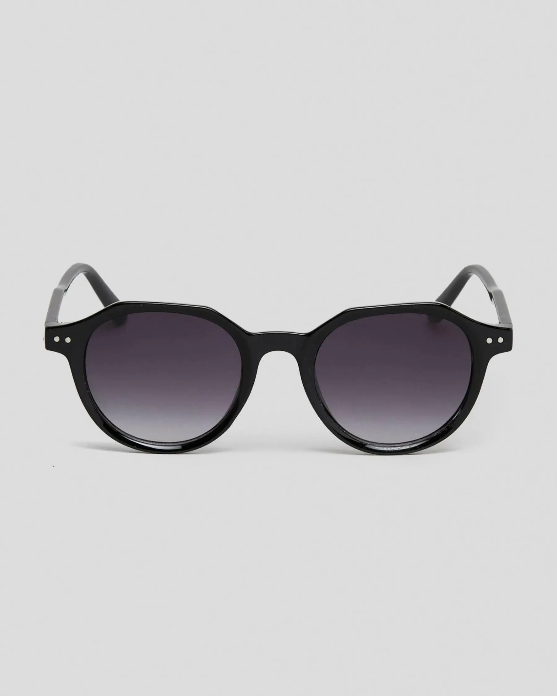 Sunglasses*Indie Eyewear Leo Sunglasses Black/smoke