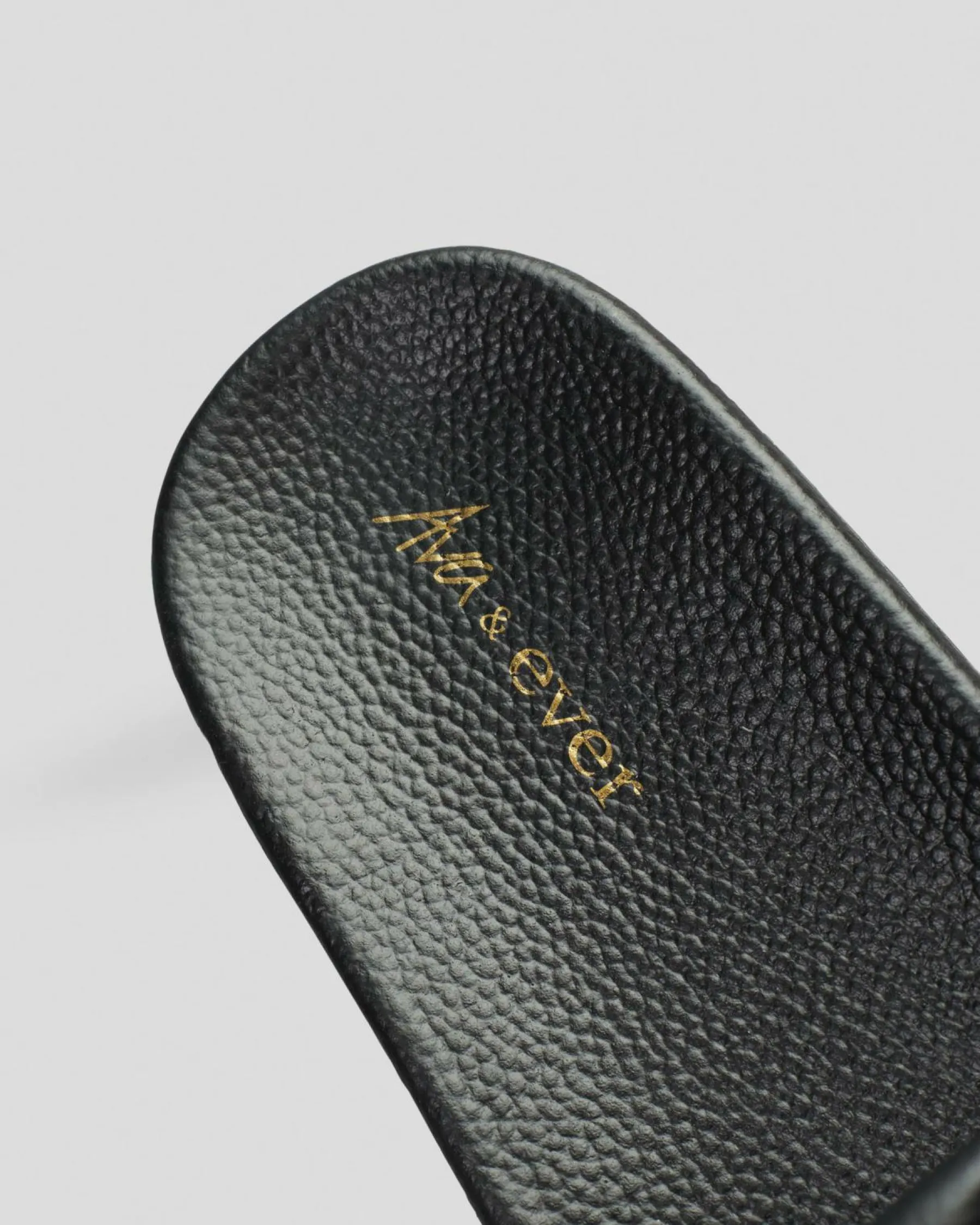 Slides*Ava And Ever Lexi Plait Slide Sandals Black