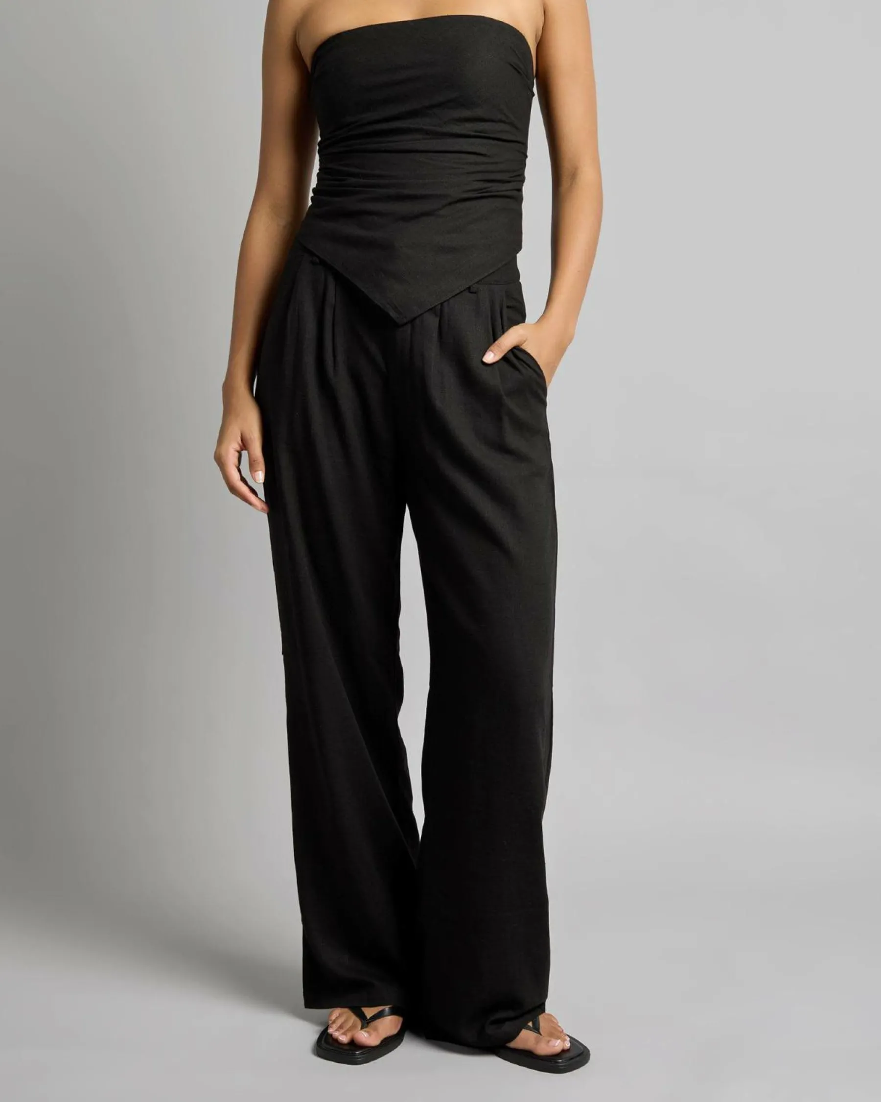 Sets|Bottoms*Mooloola Lili Vanessa Pants Black