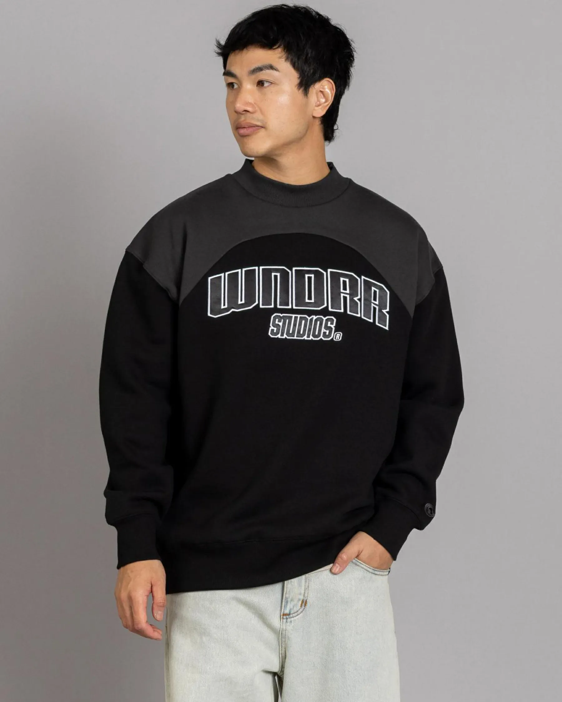 New Limitz Panel Sweatshirt Hoodies & Sweatshirts