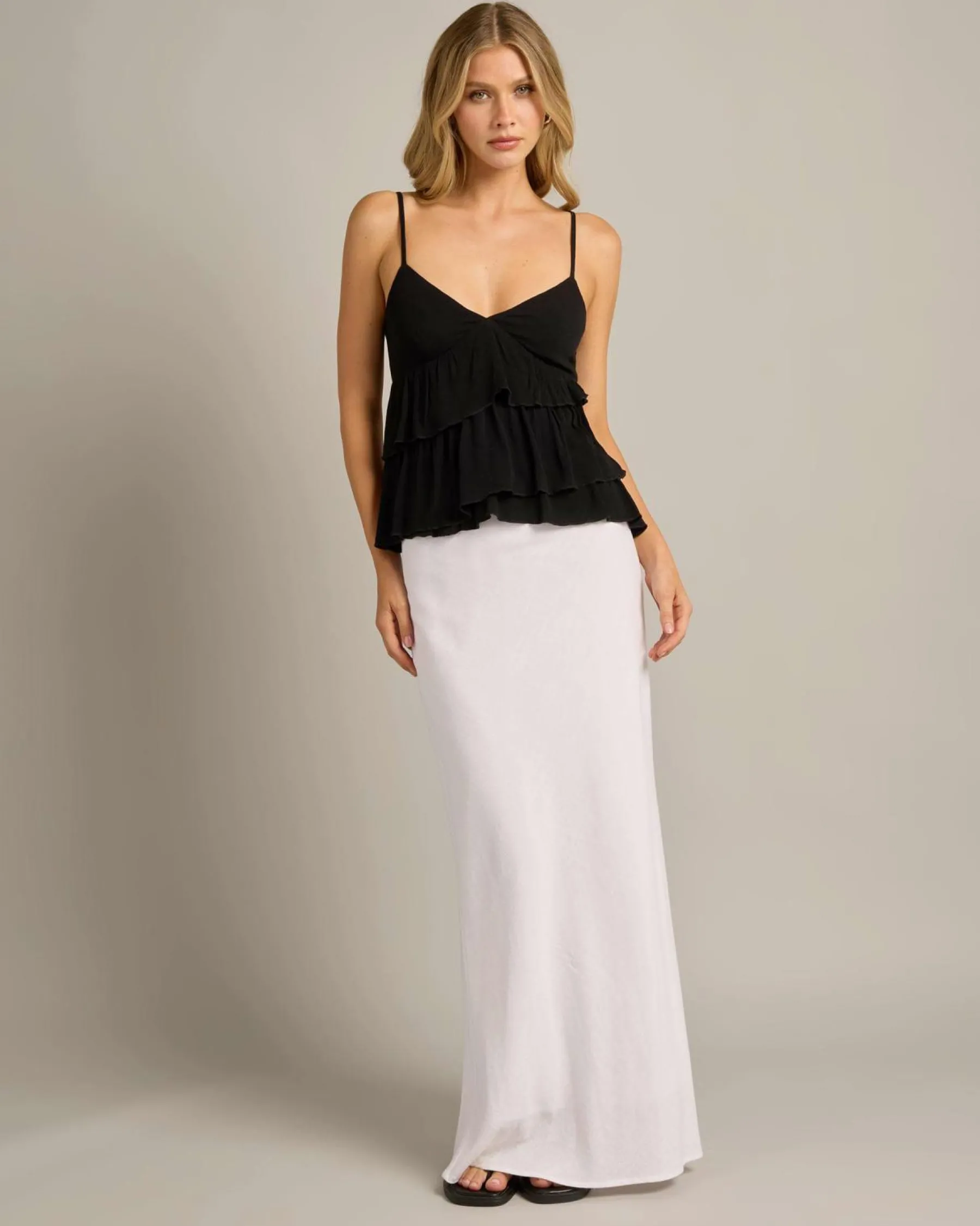 Tops*Mooloola Lindsey Top Black