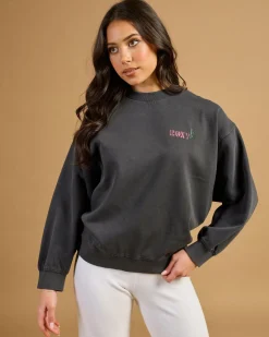 Jumpers & Hoodies*Roxy Lineup Sweatshirt Phantom