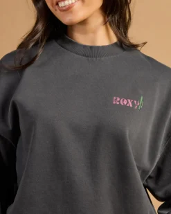 Jumpers & Hoodies*Roxy Lineup Sweatshirt Phantom