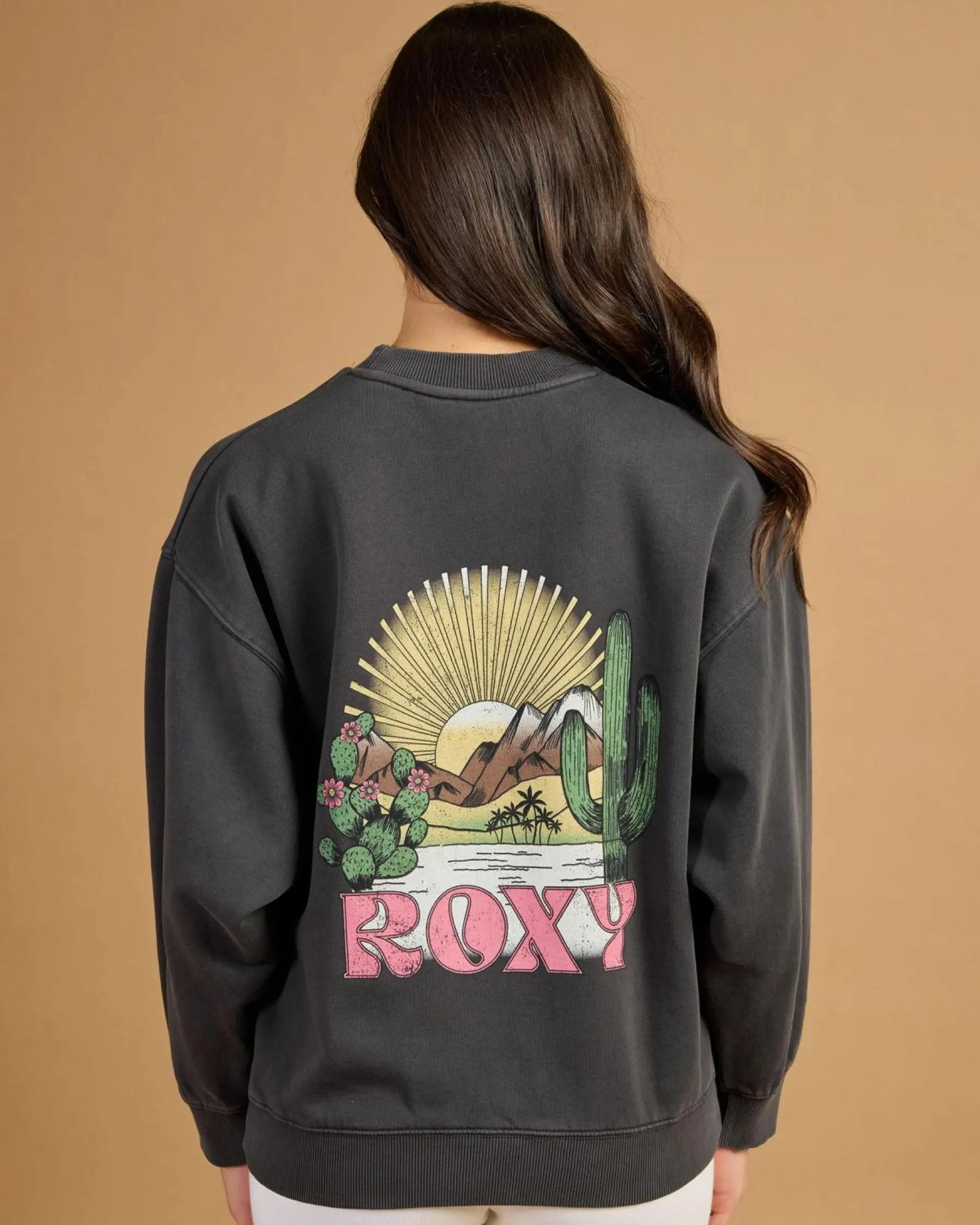 Jumpers & Hoodies*Roxy Lineup Sweatshirt Phantom