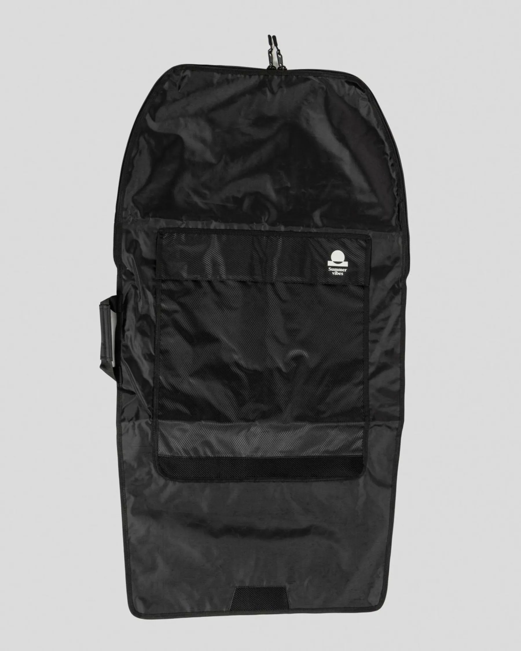 Surf|Surf*Summer Vibes Lite Bodyboard Backpack Board Bag Black