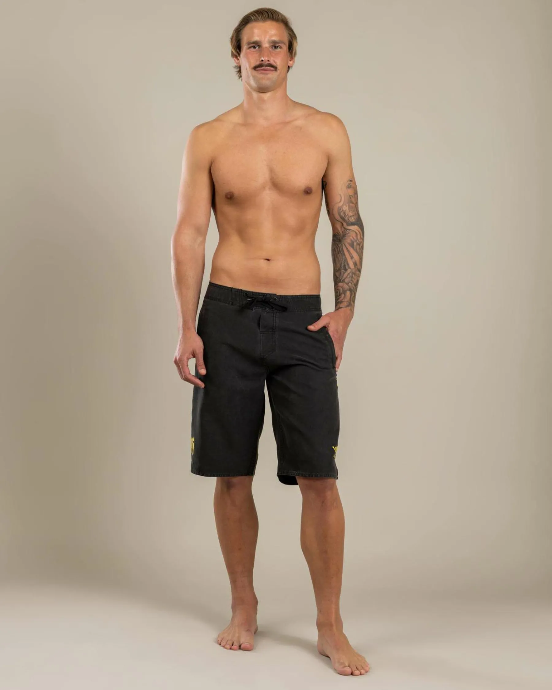 Board Shorts|Shorts & Bottoms*Jetpilot Live Fast Board Shorts Washed Black