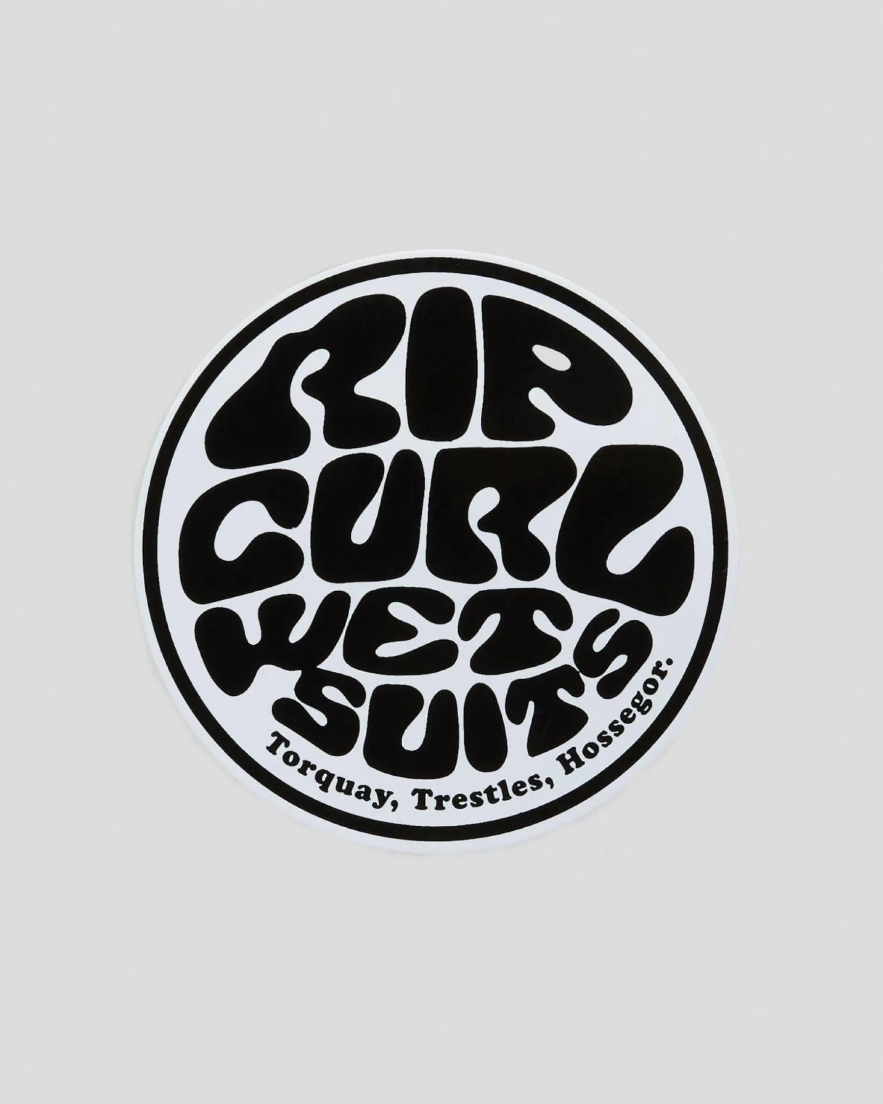 Gifts & Novelty|Gifts & Novelty*Rip Curl Logo Sticker White