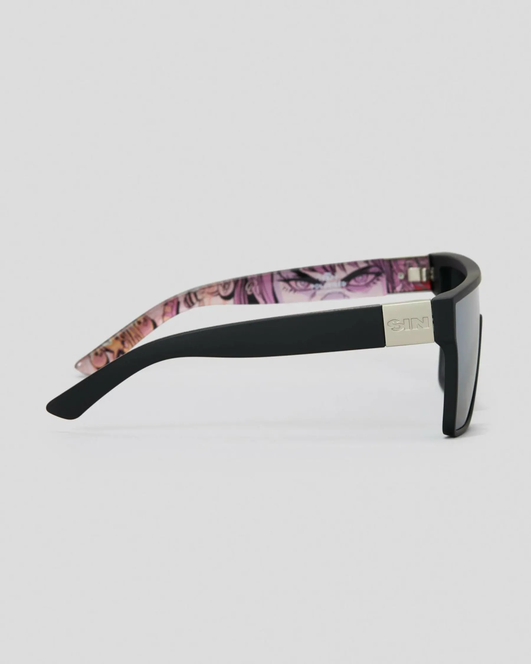 Sunglasses*Sin Eyewear Loose Cannon Sunglasses Black / Silver