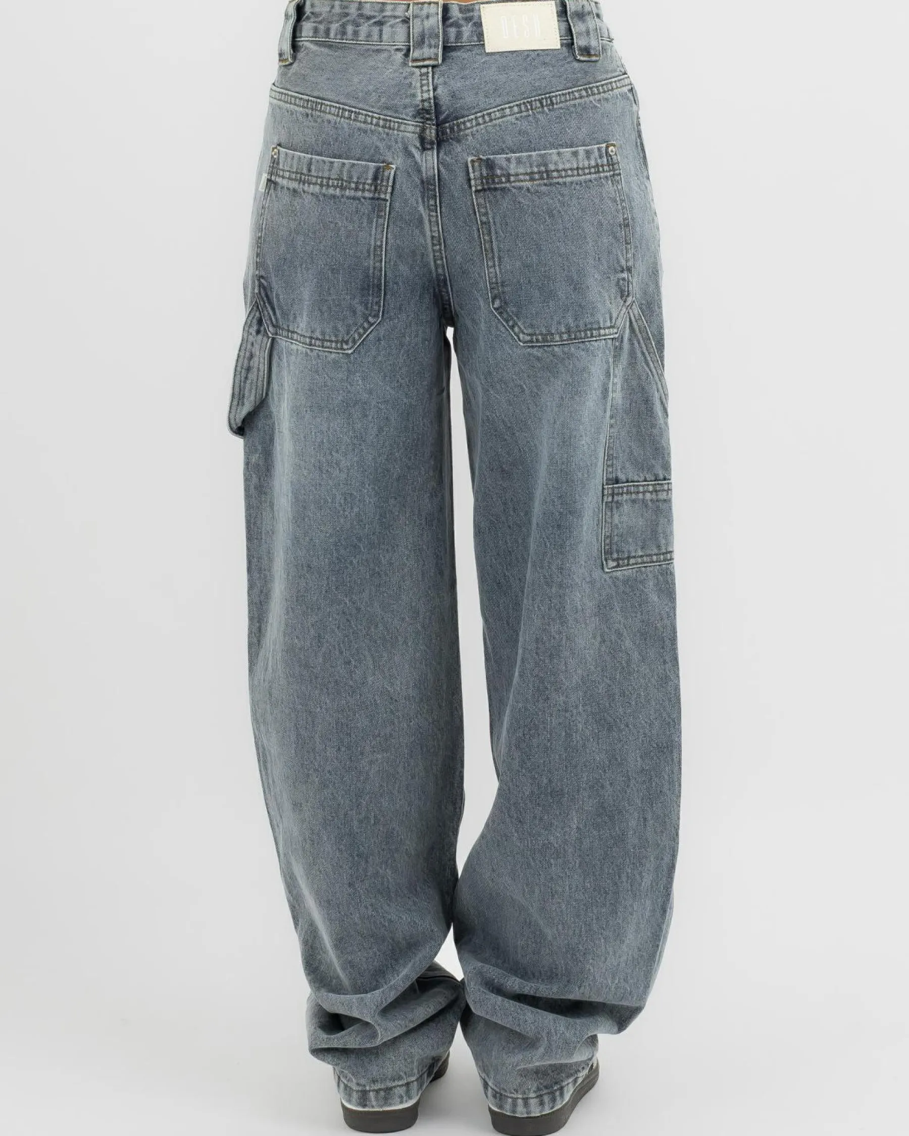 Bottoms*DESU Lopez Carpenter Jeans Mid Blue