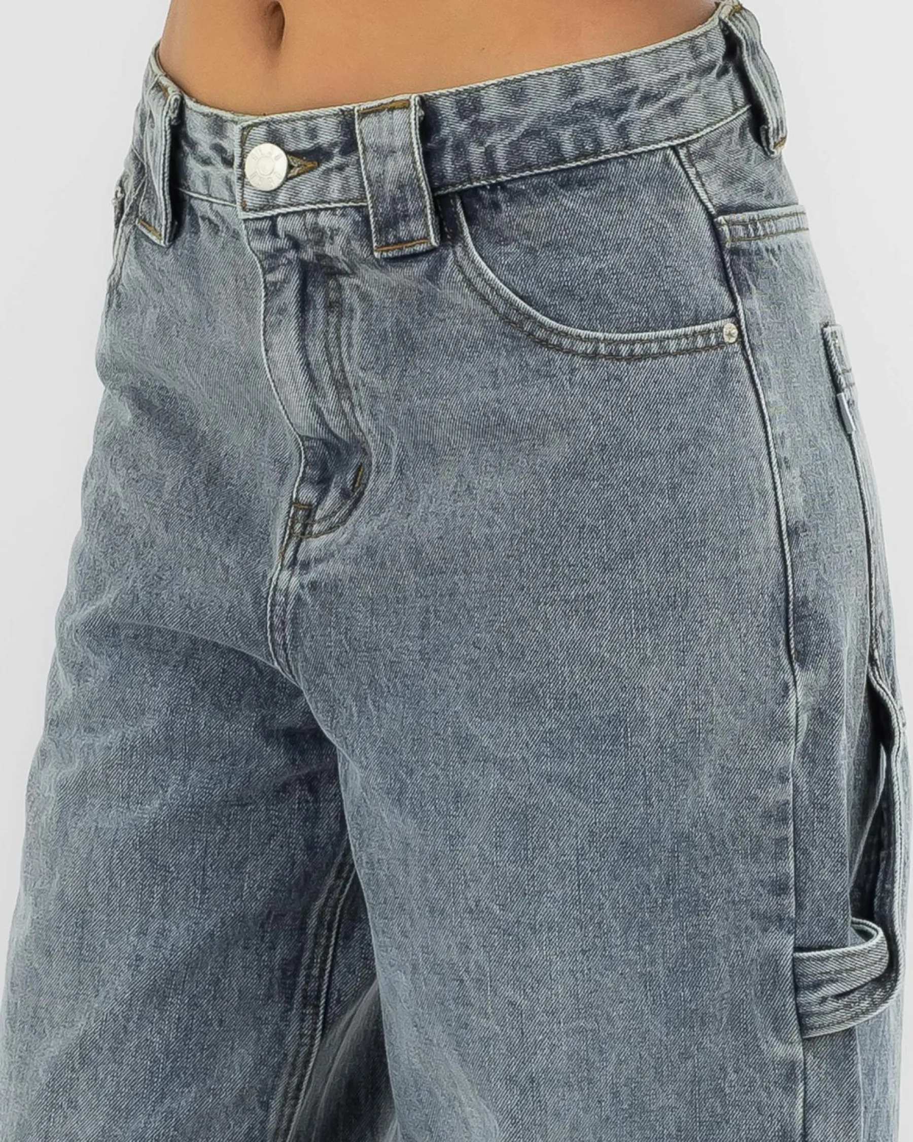 Bottoms*DESU Lopez Carpenter Jeans Mid Blue
