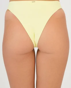 Bikinis*Topanga Loren Ring High Cut Bikini Bottom Banana Sorbet