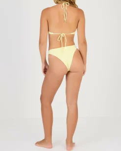 Bikinis*Topanga Loren Ring High Cut Bikini Bottom Banana Sorbet