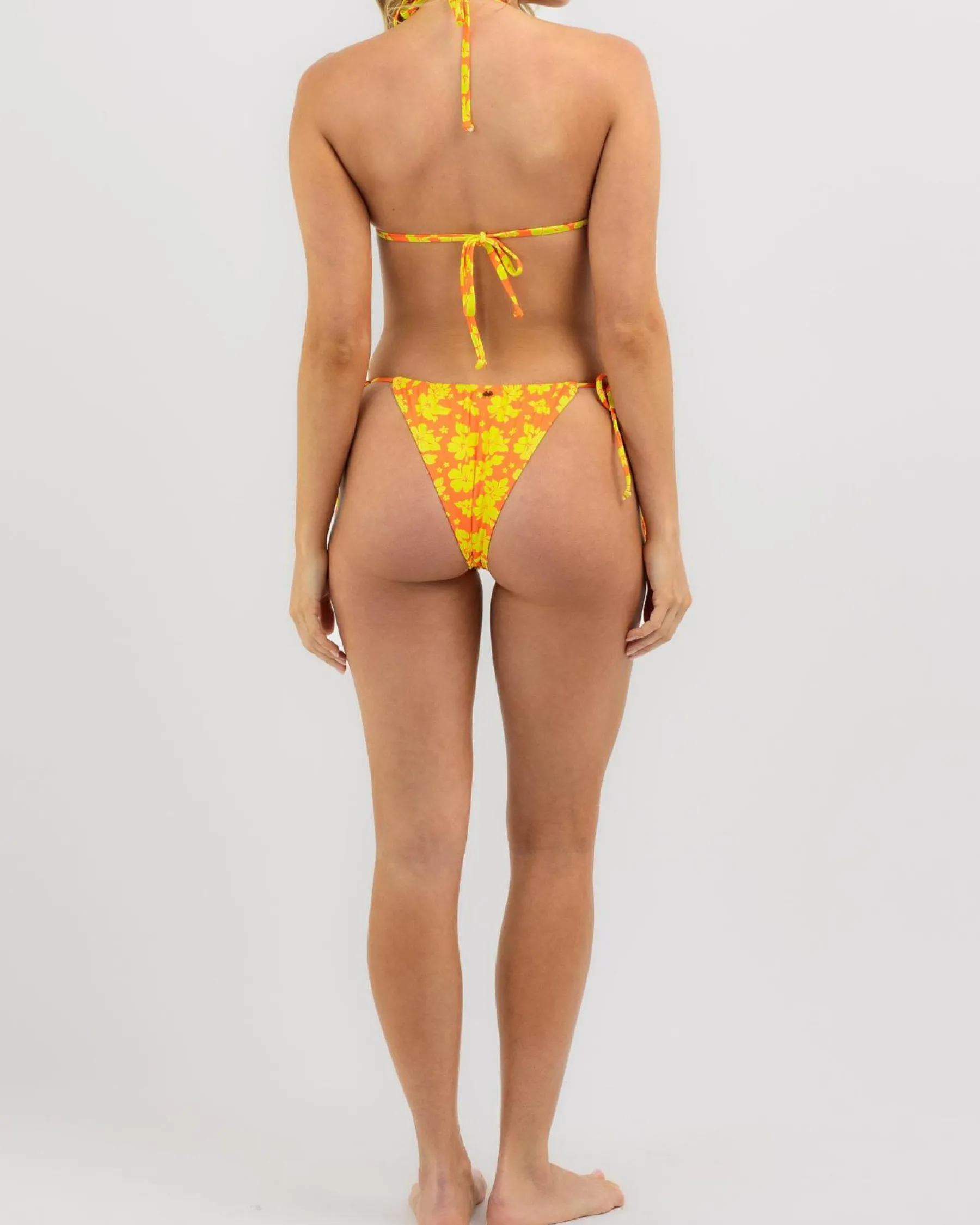 Bikinis*Kaiami Malibu Beach Itsy Bikini Bottom Orange