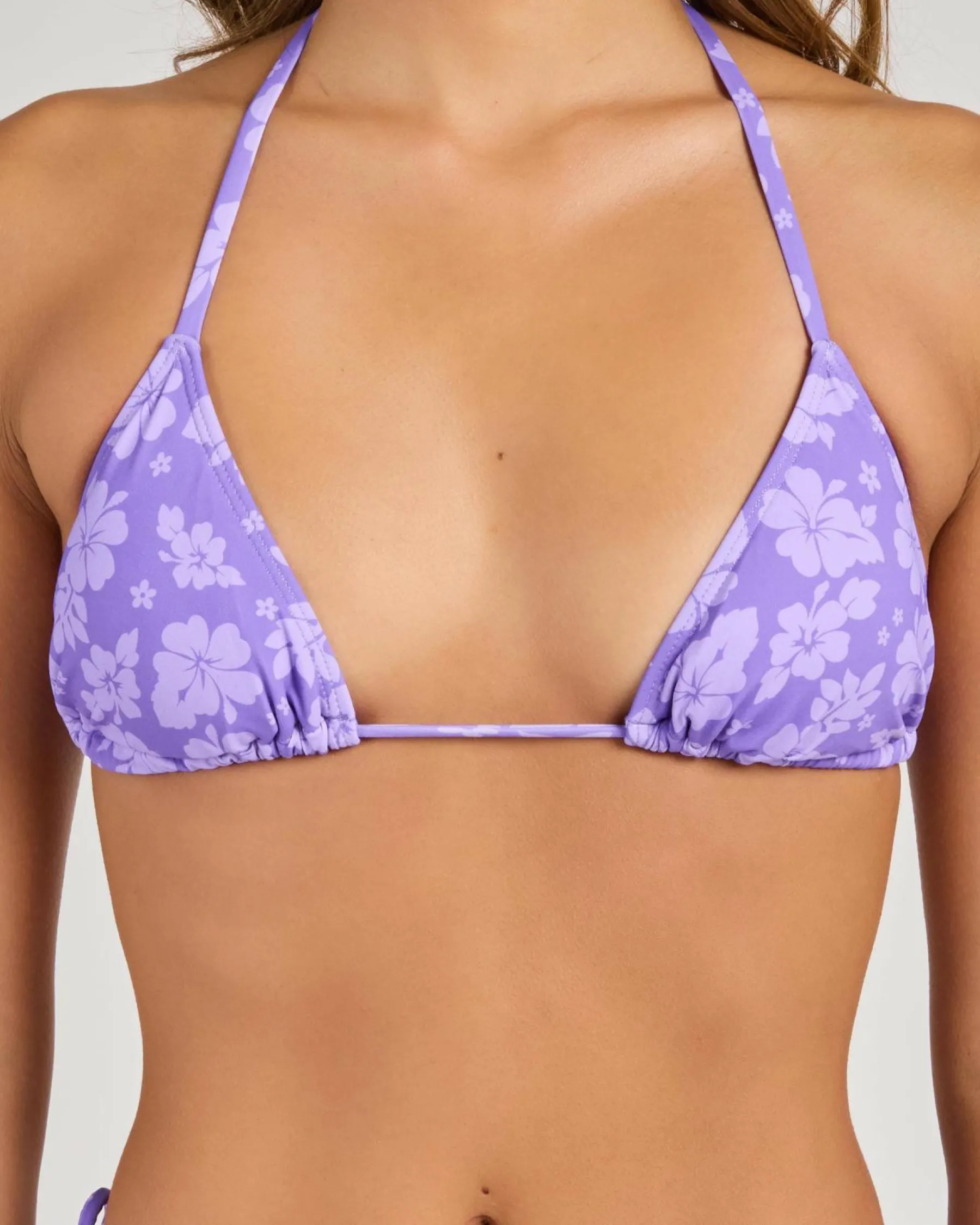 New Malibu Beach Sliding Triangle Bikini Top Women Bikinis