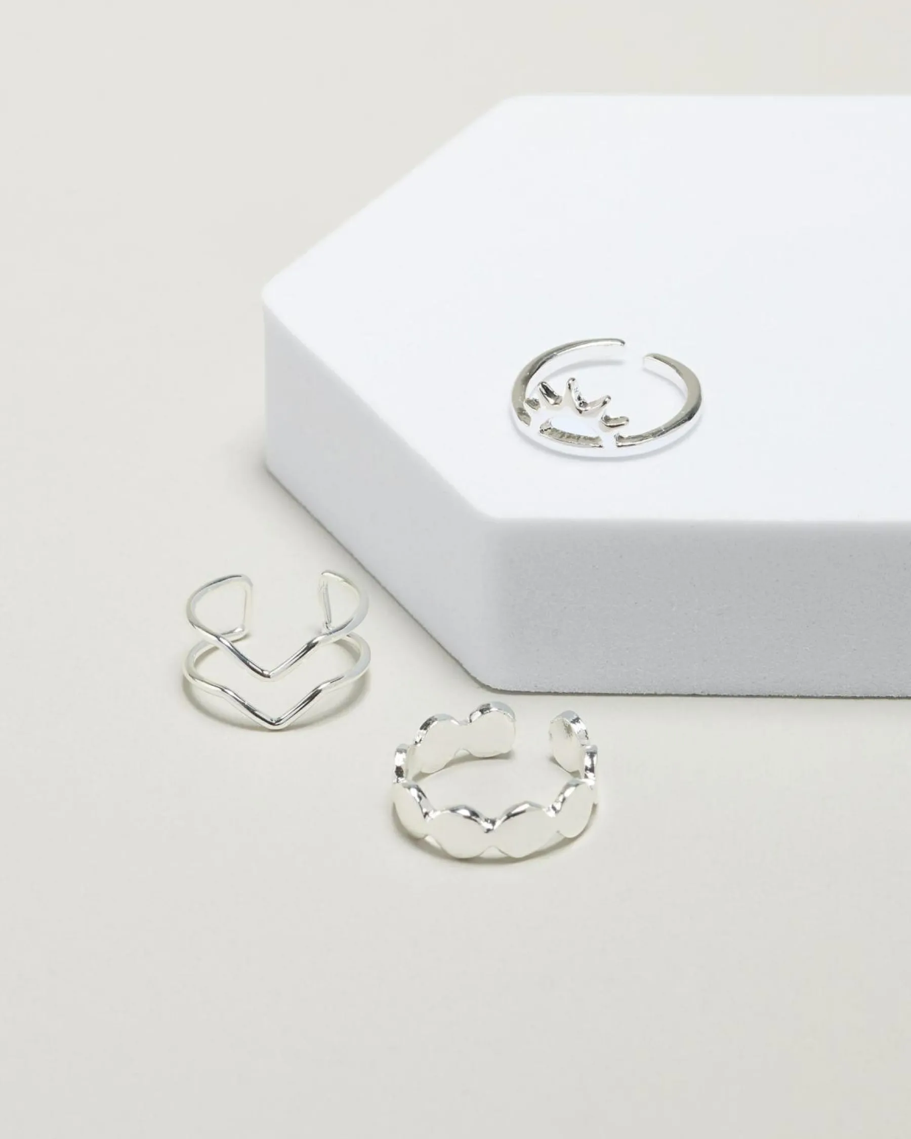 Jewelry|Jewelry*Karyn In LA Matteo Toe Ring Pack Silver