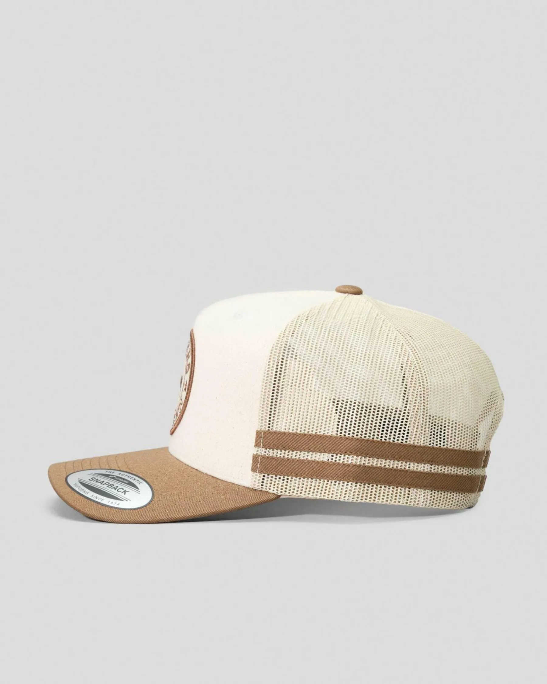 Headwear*Ringers Western MCCOY Trucker Cap Beige/clay