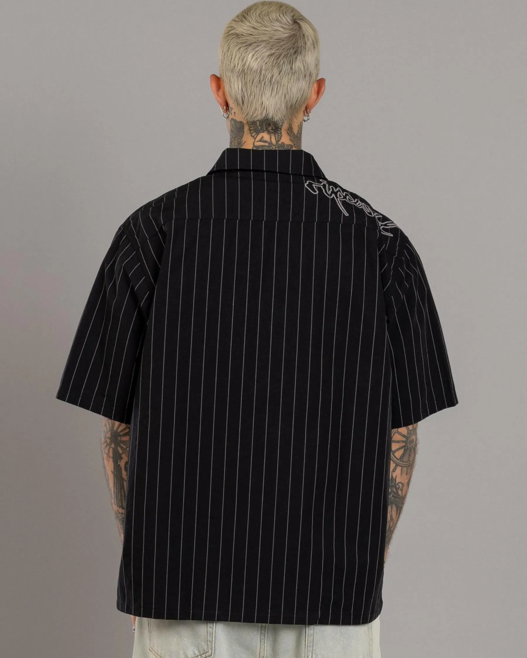 Clearance Medina Rip Script Short Sleeve Shirt Tops & T-Shirts
