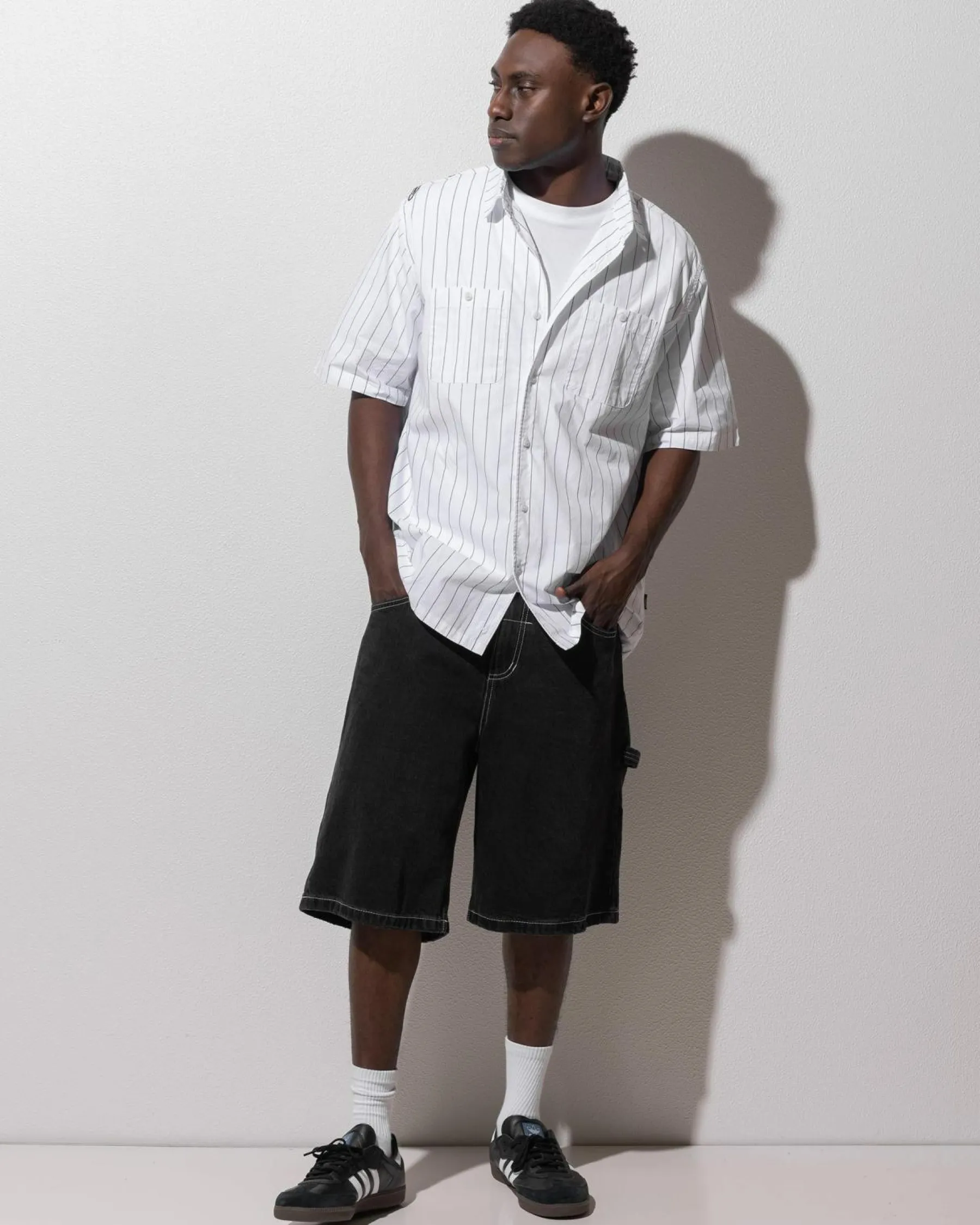 Tops & T-Shirts*Rip Curl Medina Rip Script Short Sleeve Shirt White