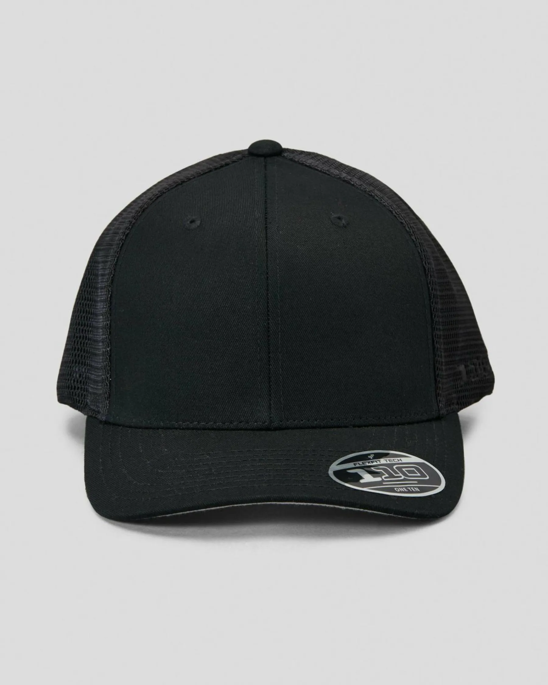 Headwear*Flexfit Mesh Trucker Cap Black