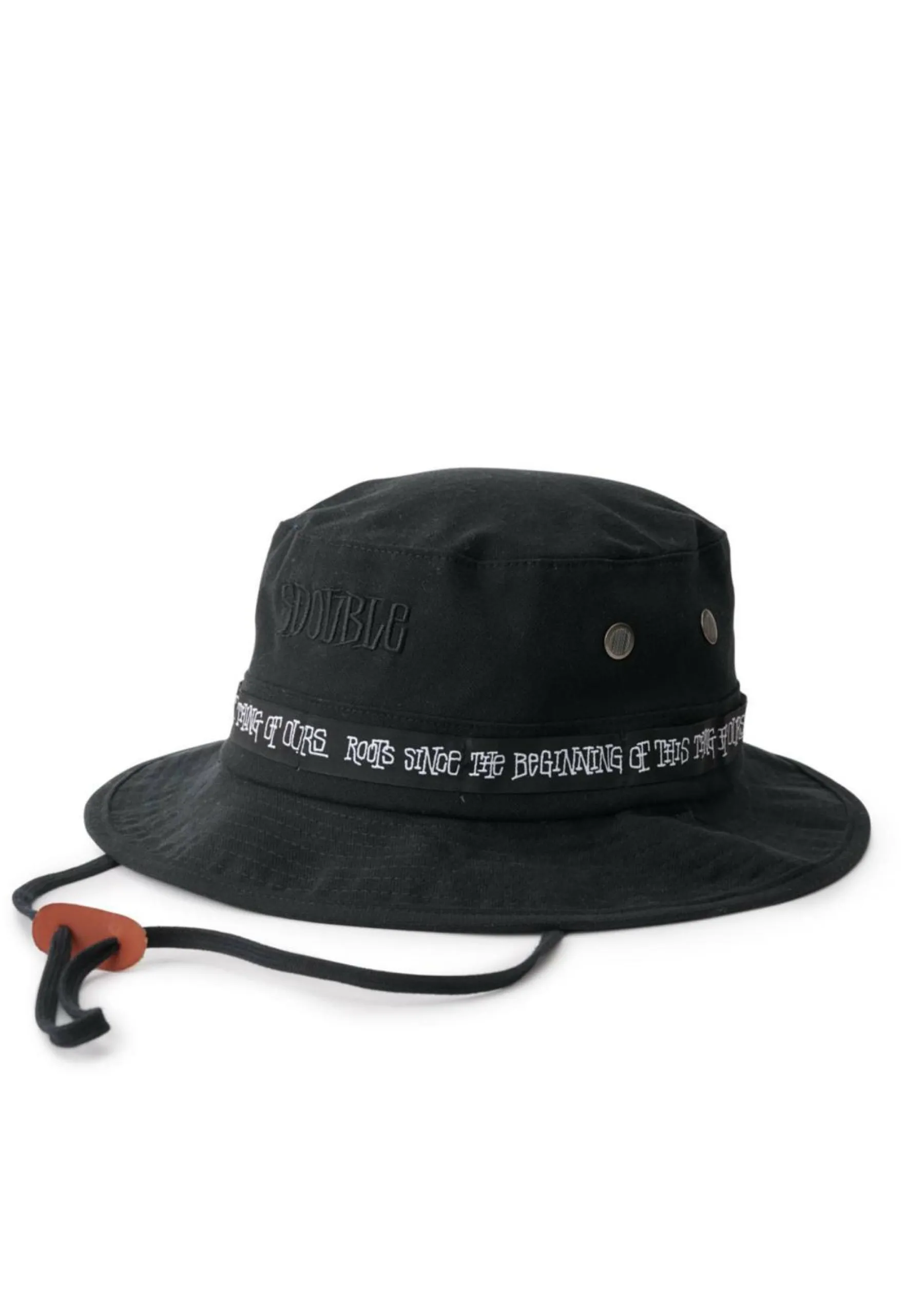 Headwear*S-Double Mid-Block Boonie Hat Black