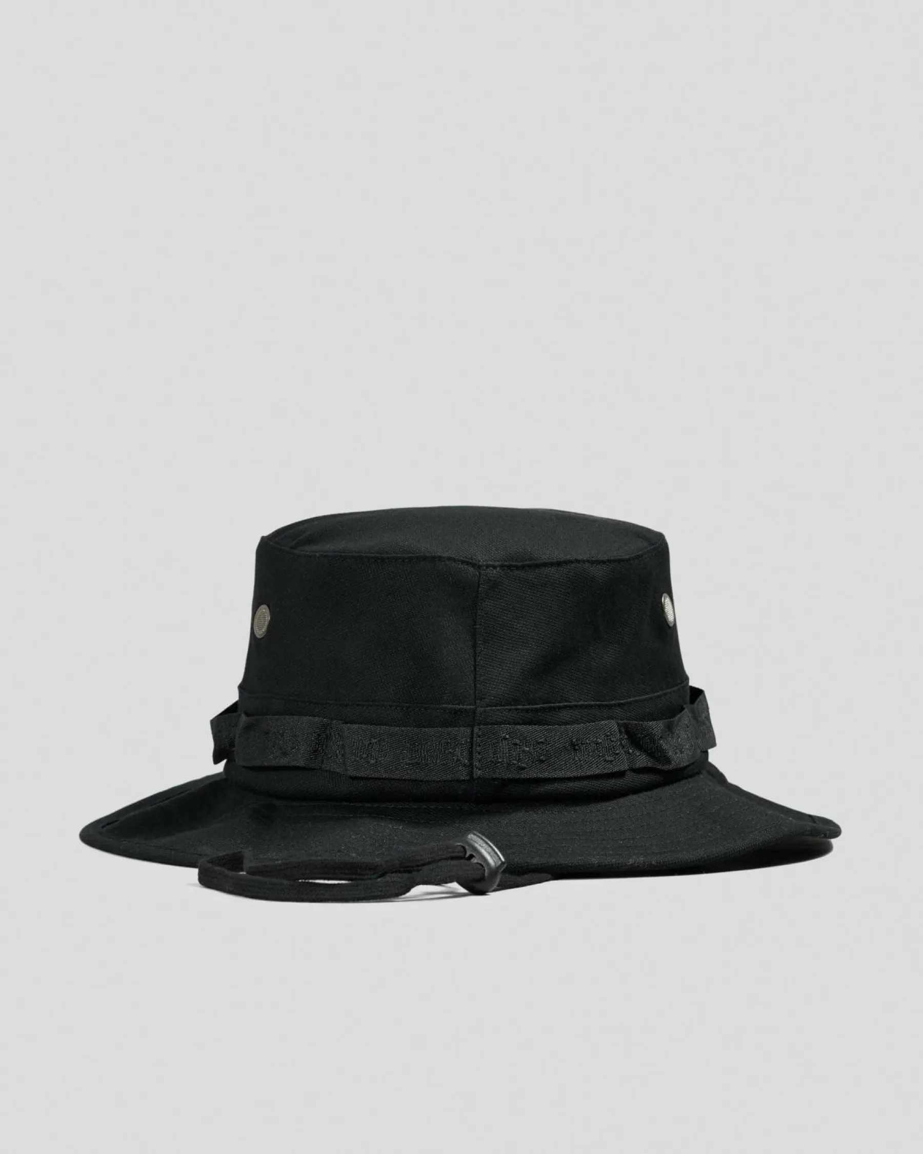 Headwear*S-Double Mid-Block Boonie Hat Black