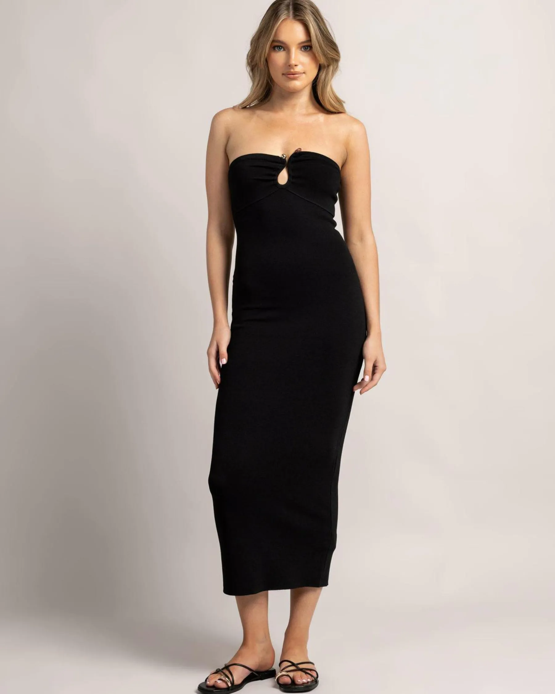 Dresses*Ava And Ever Milani Midi Dress Black