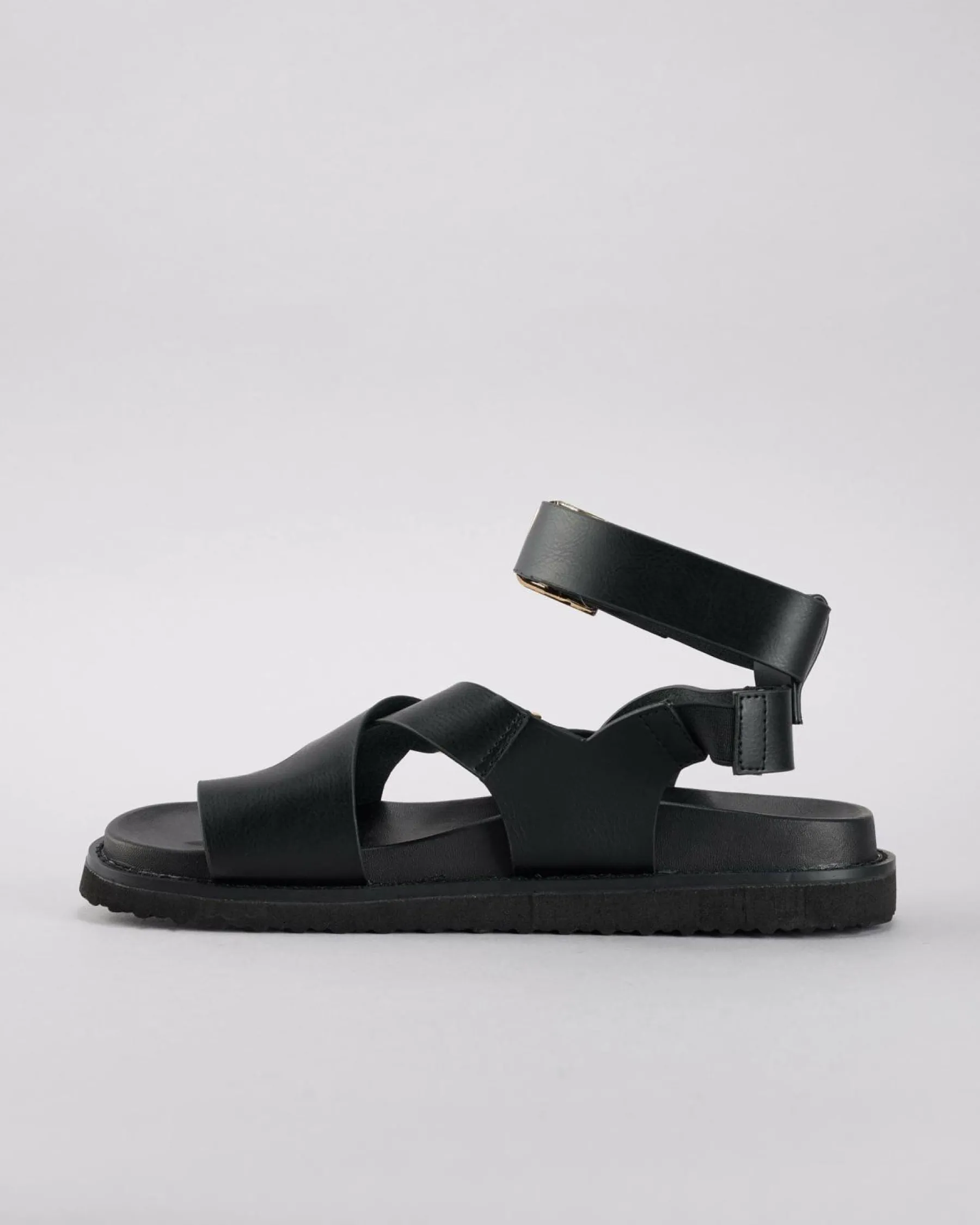 Sandals*Ava And Ever Millie Slide Sandals Black