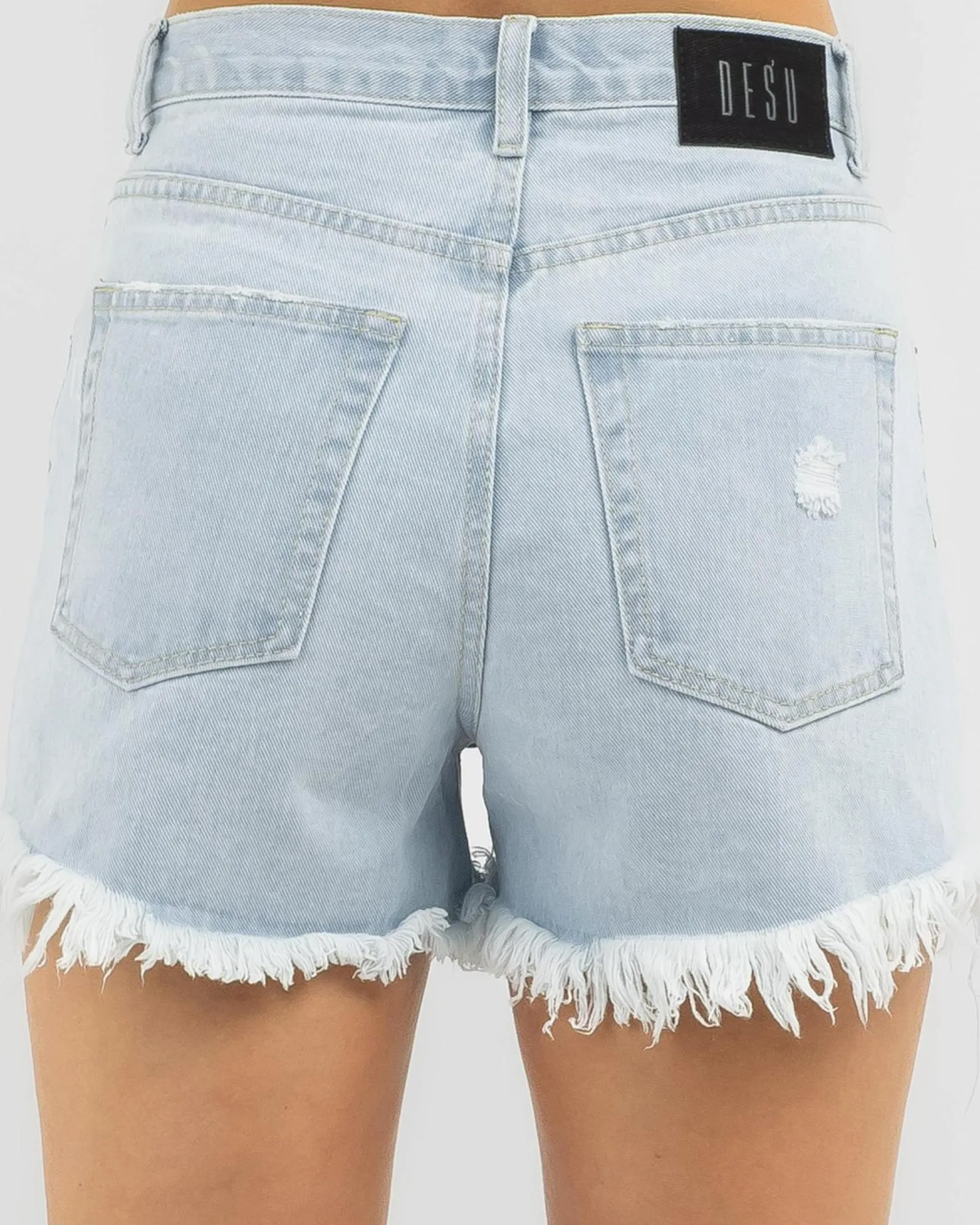 Bottoms*DESU Minnie Shorts Light Blue