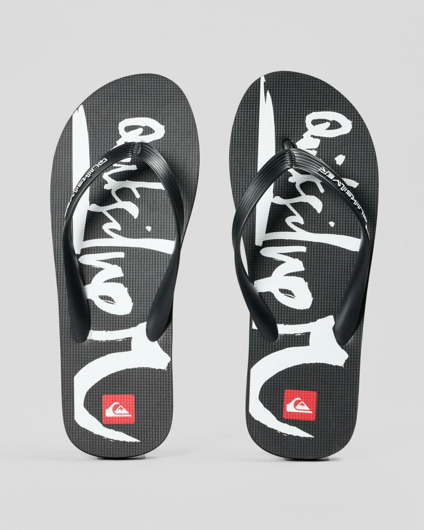 Flip Flops & Sandals*Quiksilver Moncata Natas Thongs Black