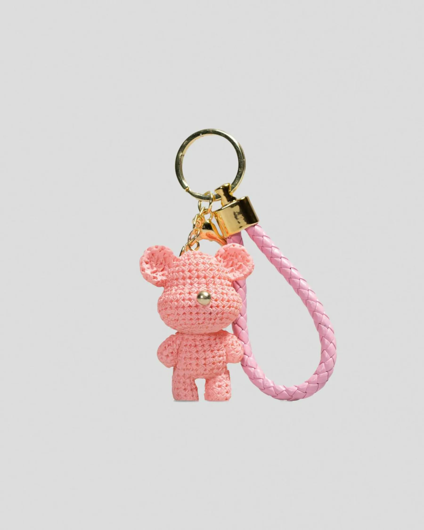 Gifts & Novelty|Gifts & Novelty*Karyn In LA Nate Small Bag Charm Pink/gold