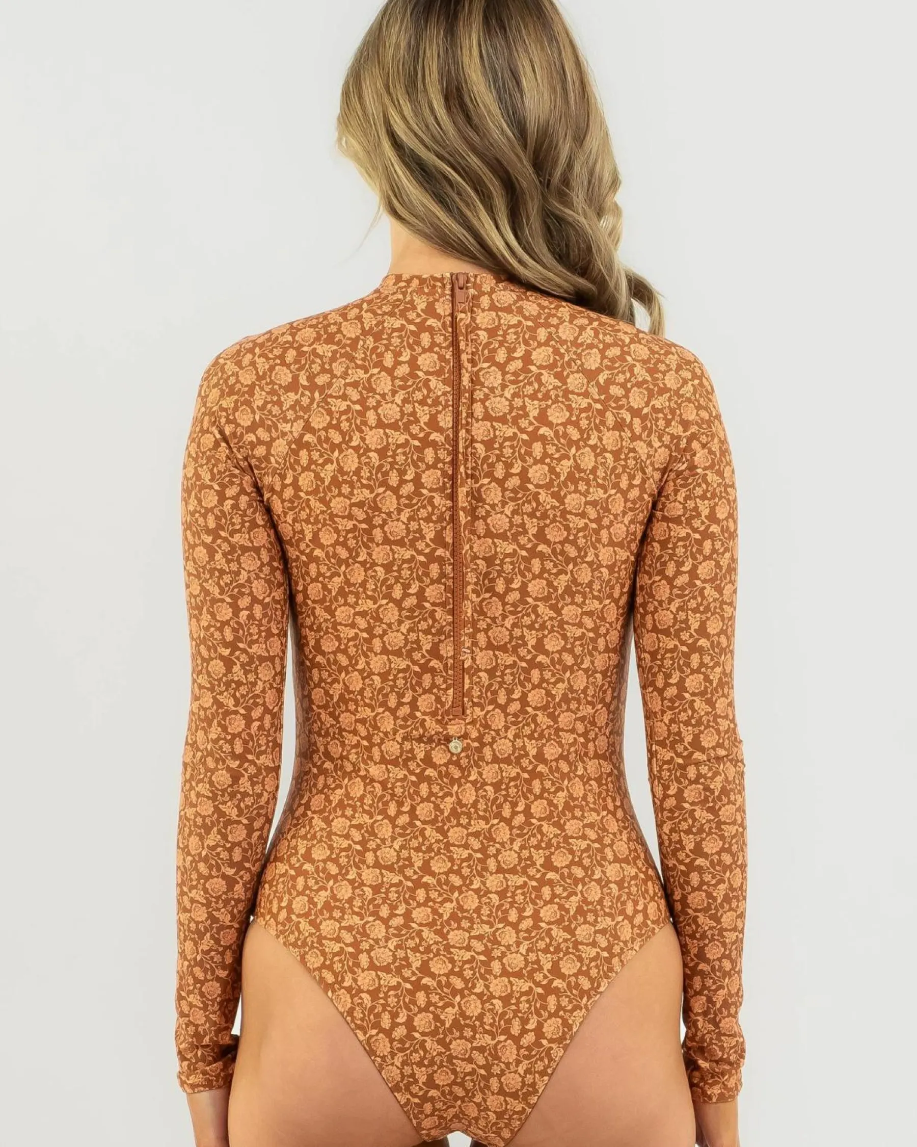 Sale Nazare Paisley Long Sleeve Surfsuit Women Surf|Wetsuits & Surfsuits