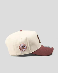 Headwear*Forty Seven New York Yankees '47 MVP DT Snapback Cap Natural/cacao