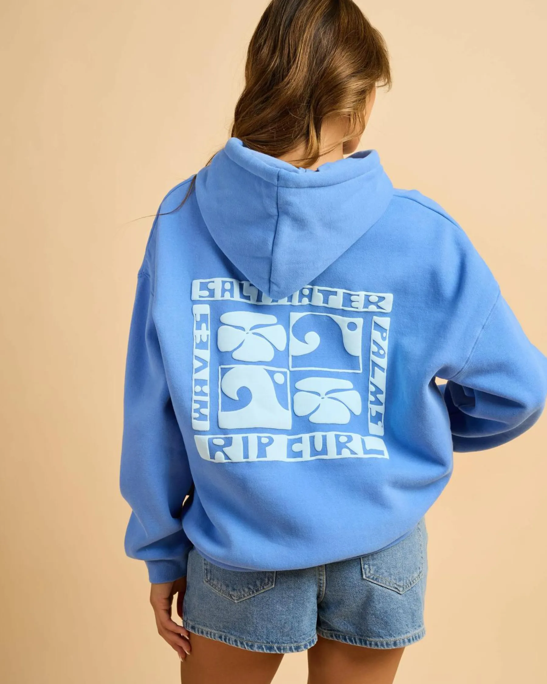 Jumpers & Hoodies*Rip Curl Oceanic Heritage Hoodie Blue