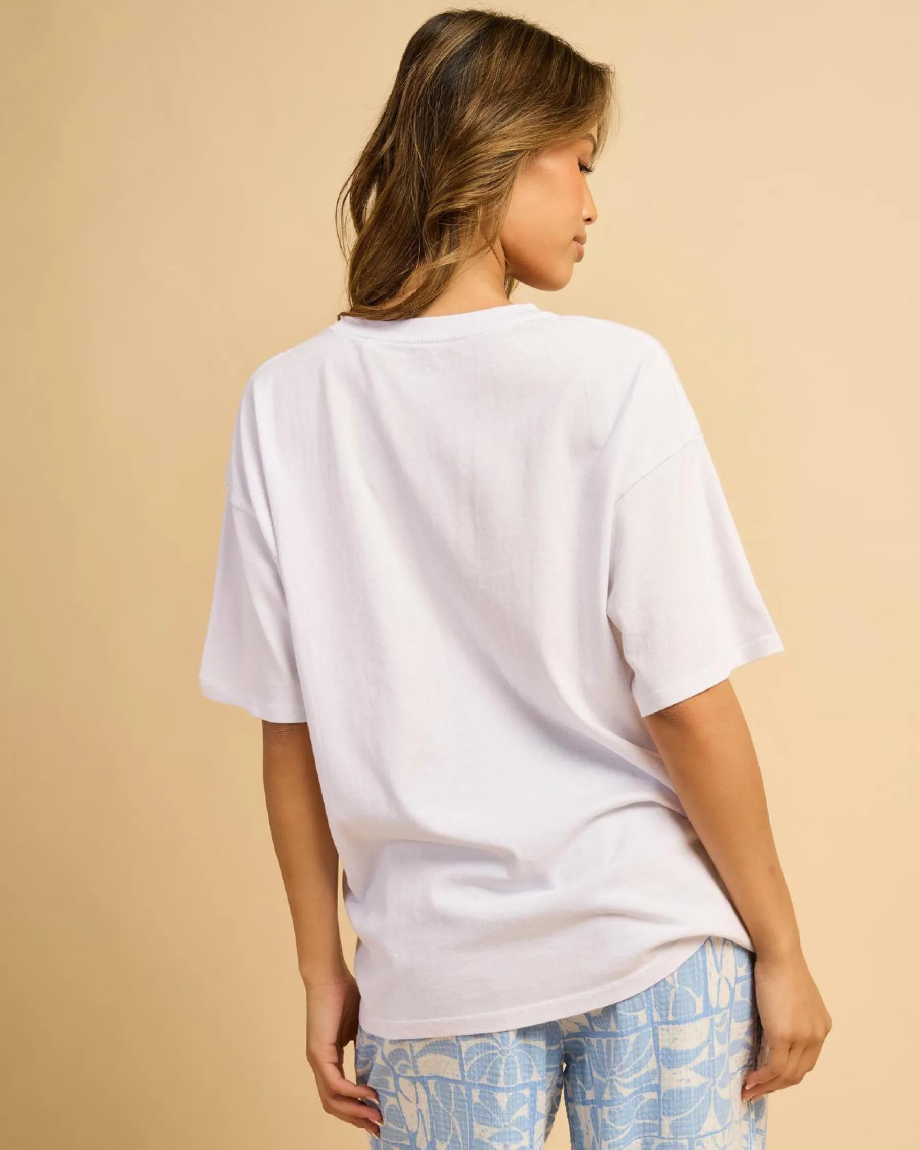 Tops*Rip Curl Oceanic Heritage T-Shirt Optical White