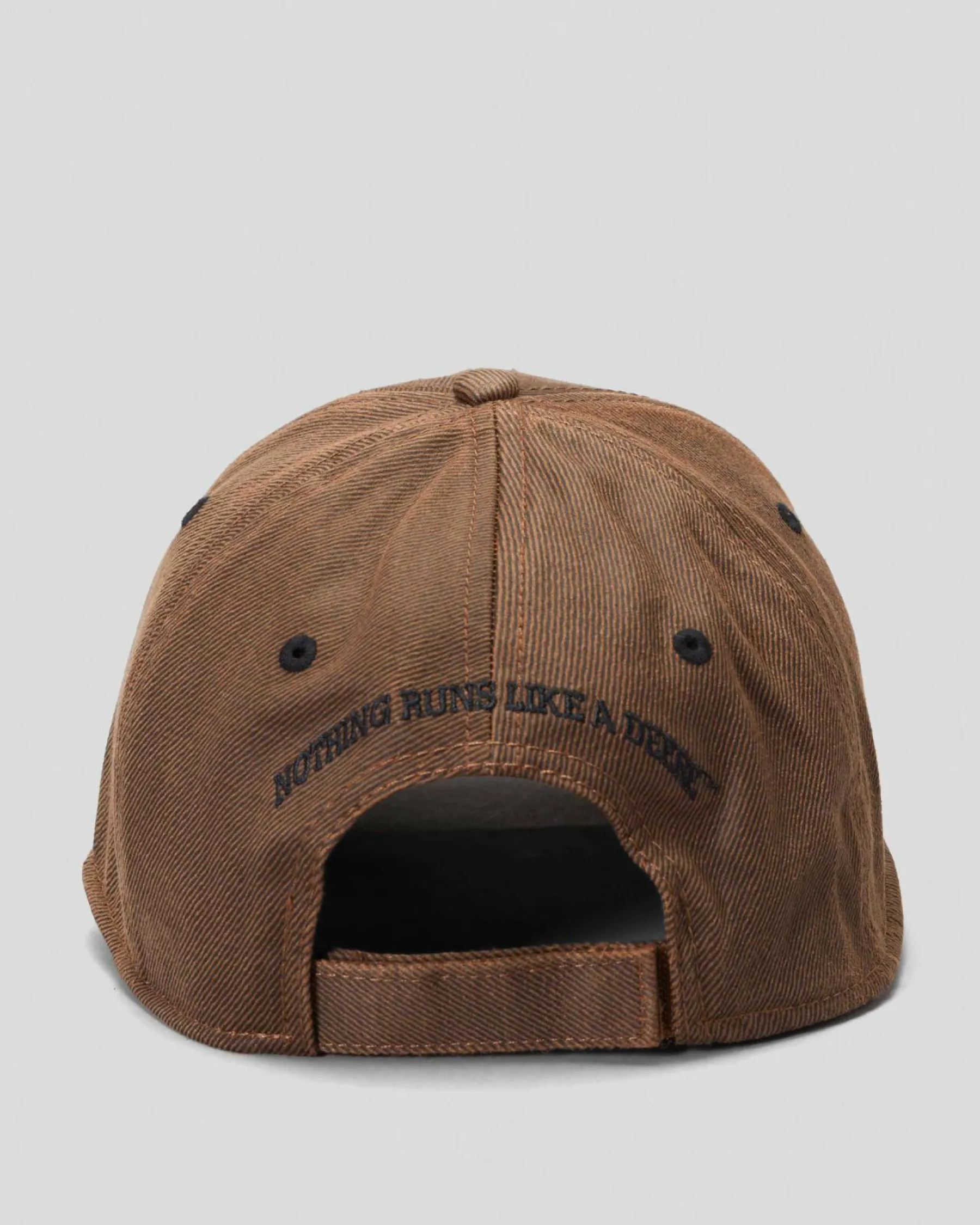 Headwear*John Deere Oilskin Cap Brown