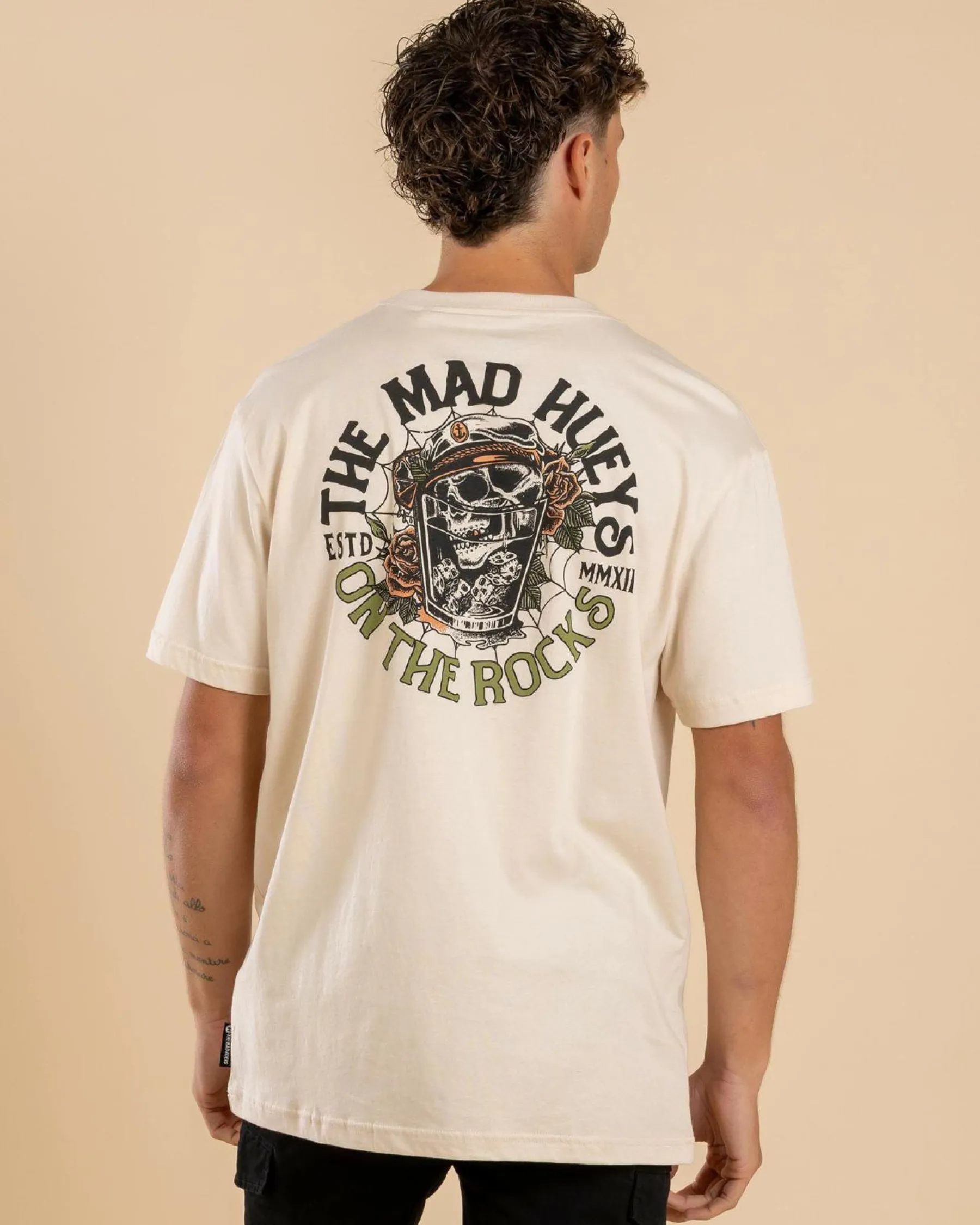 Tops & T-Shirts*The Mad Hueys On The Rocks T-Shirt Cement