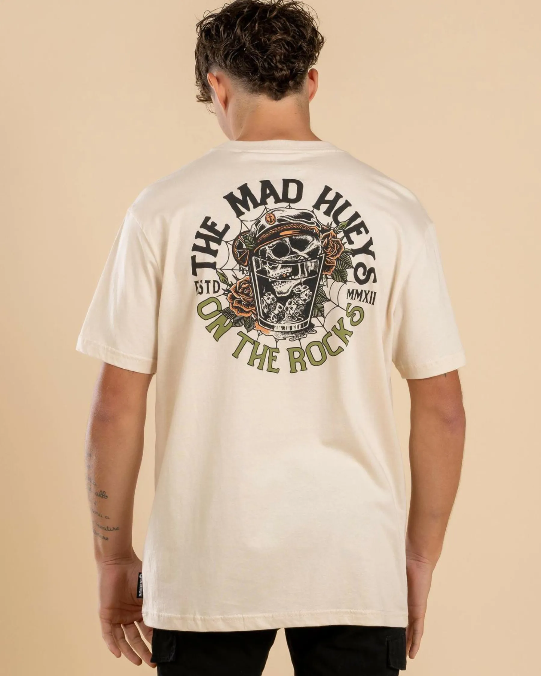 Tops & T-Shirts*The Mad Hueys On The Rocks T-Shirt Cement
