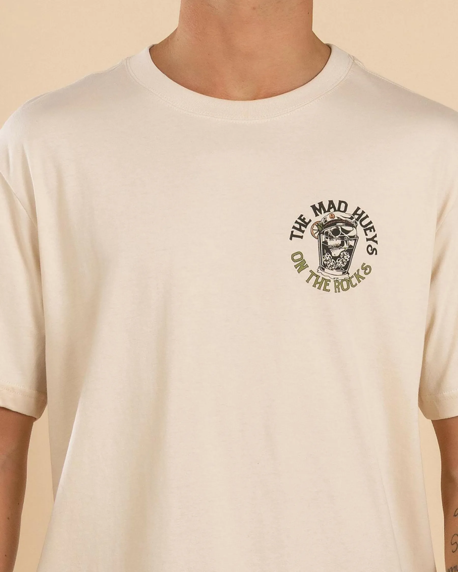 Tops & T-Shirts*The Mad Hueys On The Rocks T-Shirt Cement