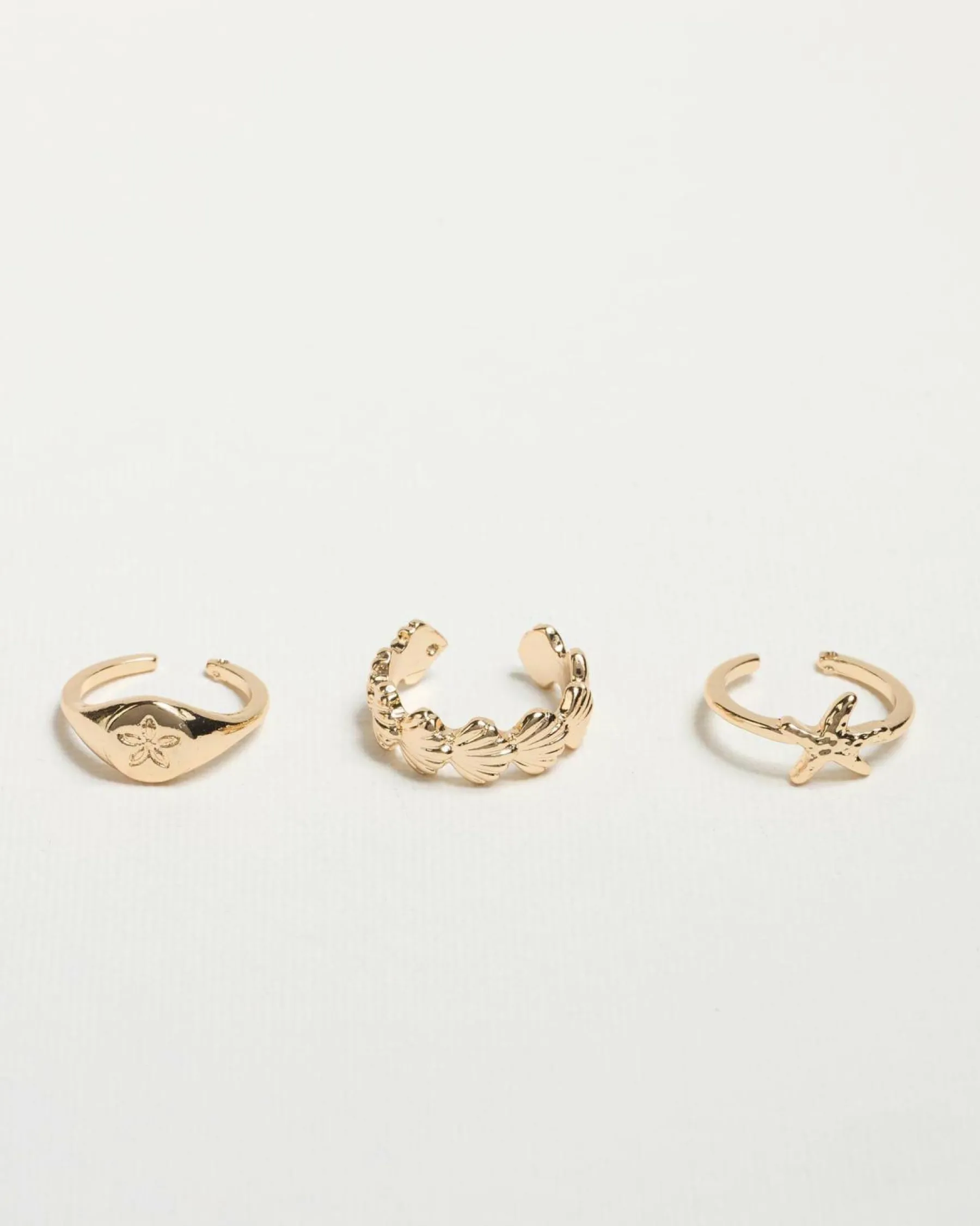 Jewelry*Karyn In LA Orana Toe Ring Pack Gold