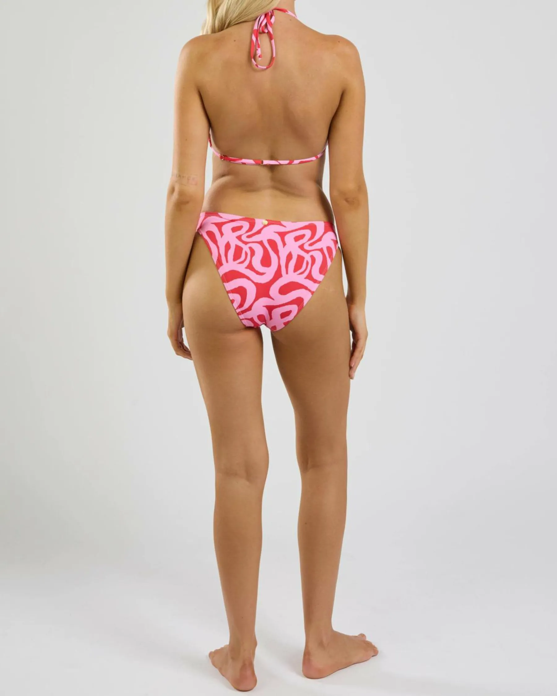 Bikinis*Kaiami Orbit Classic Bikini Bottom Pink/red