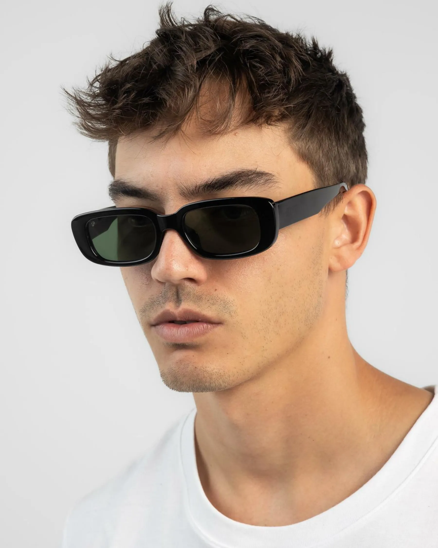 Sunglasses*Happy Hour Oxford Polarised Sunglasses Gloss Black
