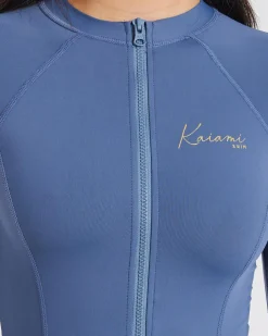 Surf|Wetsuits & Surfsuits*Kaiami Palm Beach Long Sleeve Surfsuit Slate