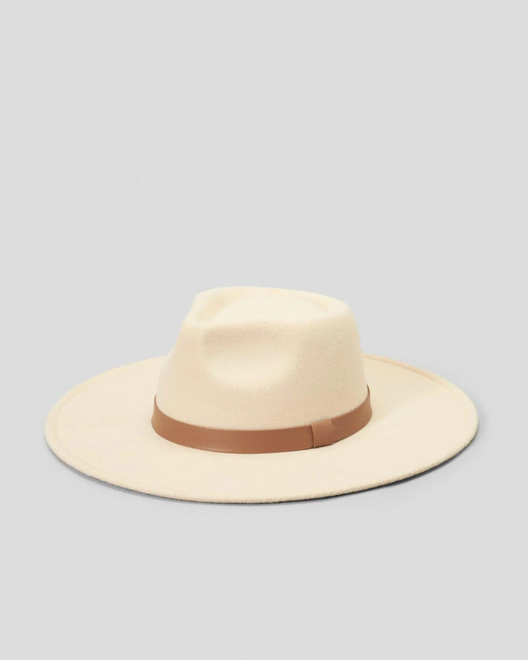 Headwear*Mooloola Palomino Felt Hat Latte