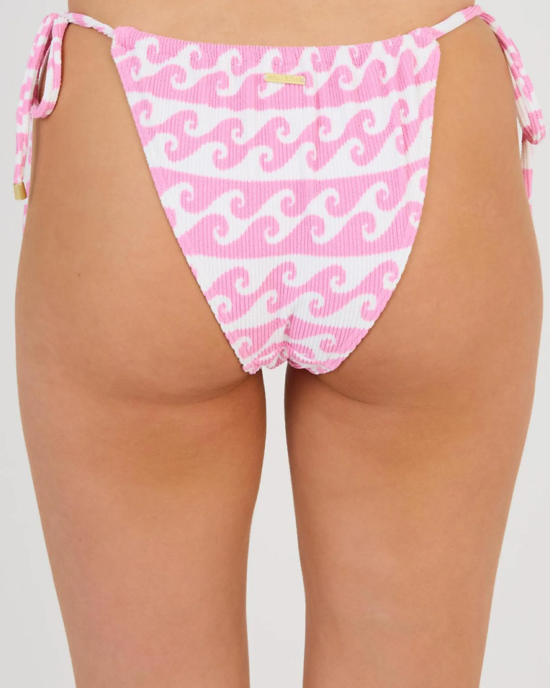 Bikinis*Billabong Party Wave Bells Bikini Bottom Pink
