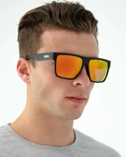 Clearance Peccant Rubber Polarised Sunglasses Sunglasses