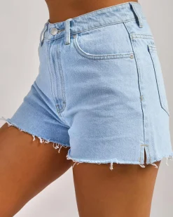 Discount Penny Kick Flare Denim Shorts Women Denim|Bottoms