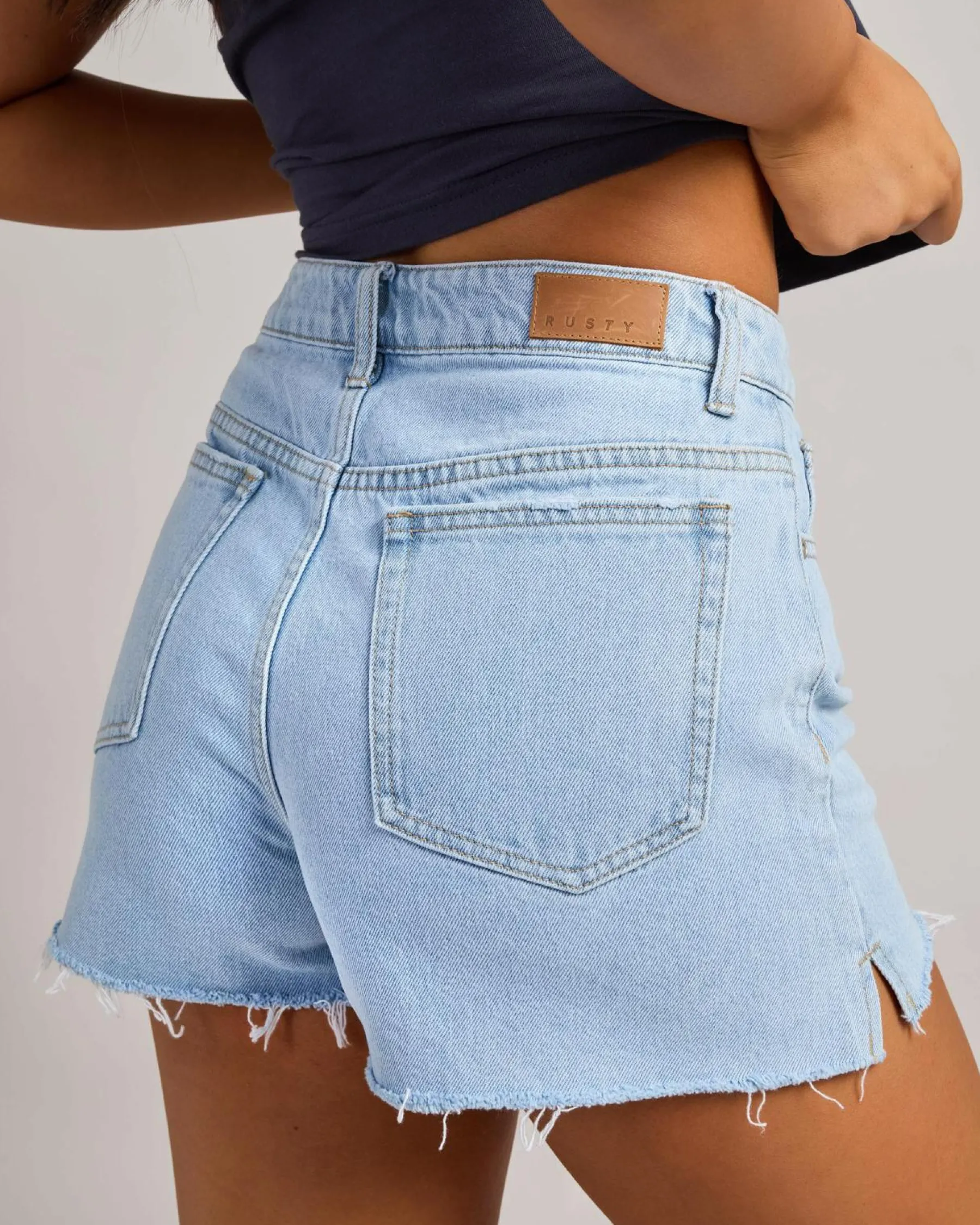 Discount Penny Kick Flare Denim Shorts Women Denim|Bottoms